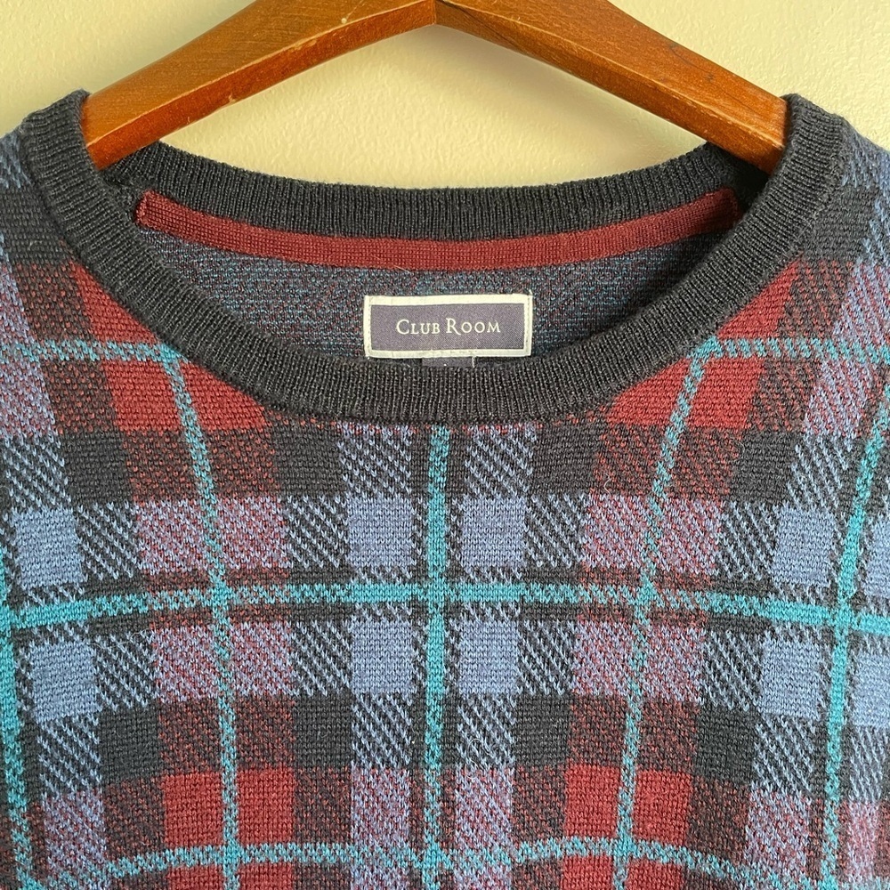 CLUB ROOM Mens WOOL/ACRYLIC CREWNECK - Picture 8 of 8